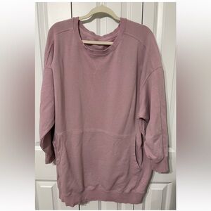 Free People Bounce Pass Pullover (Sweatshirt Dress) - S